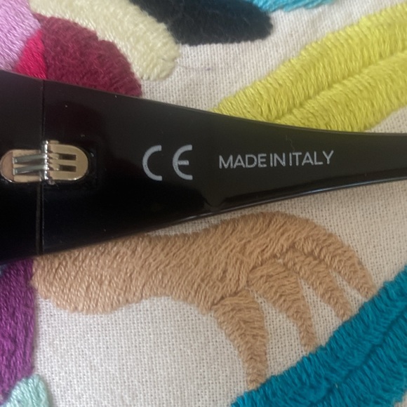 Mila Schön sunglasses, men in black style, with case and box NEW - Picture 4 of 9